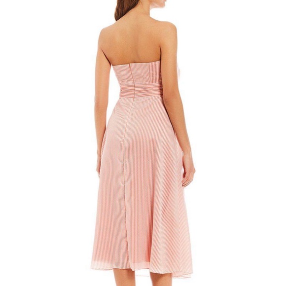 Gianni Bini Pink Layla Strapless Midi Dress - Picture 2 of 6